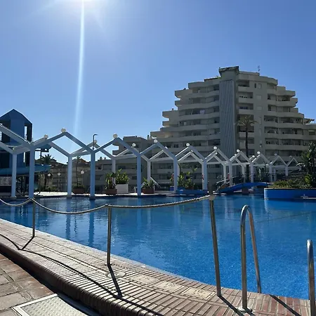 Benalbeach Terraza Xxl Junto Al Mar شقة بينالماذينا